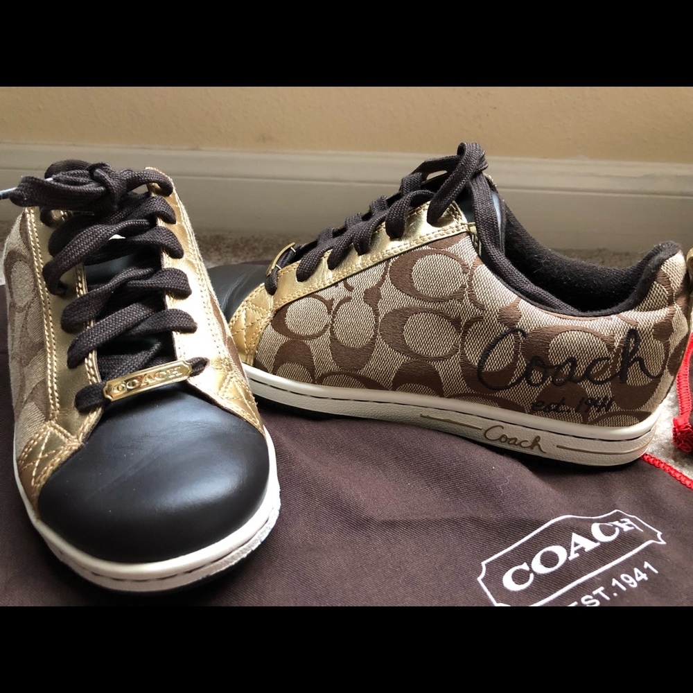 Authentic Coach sneakers